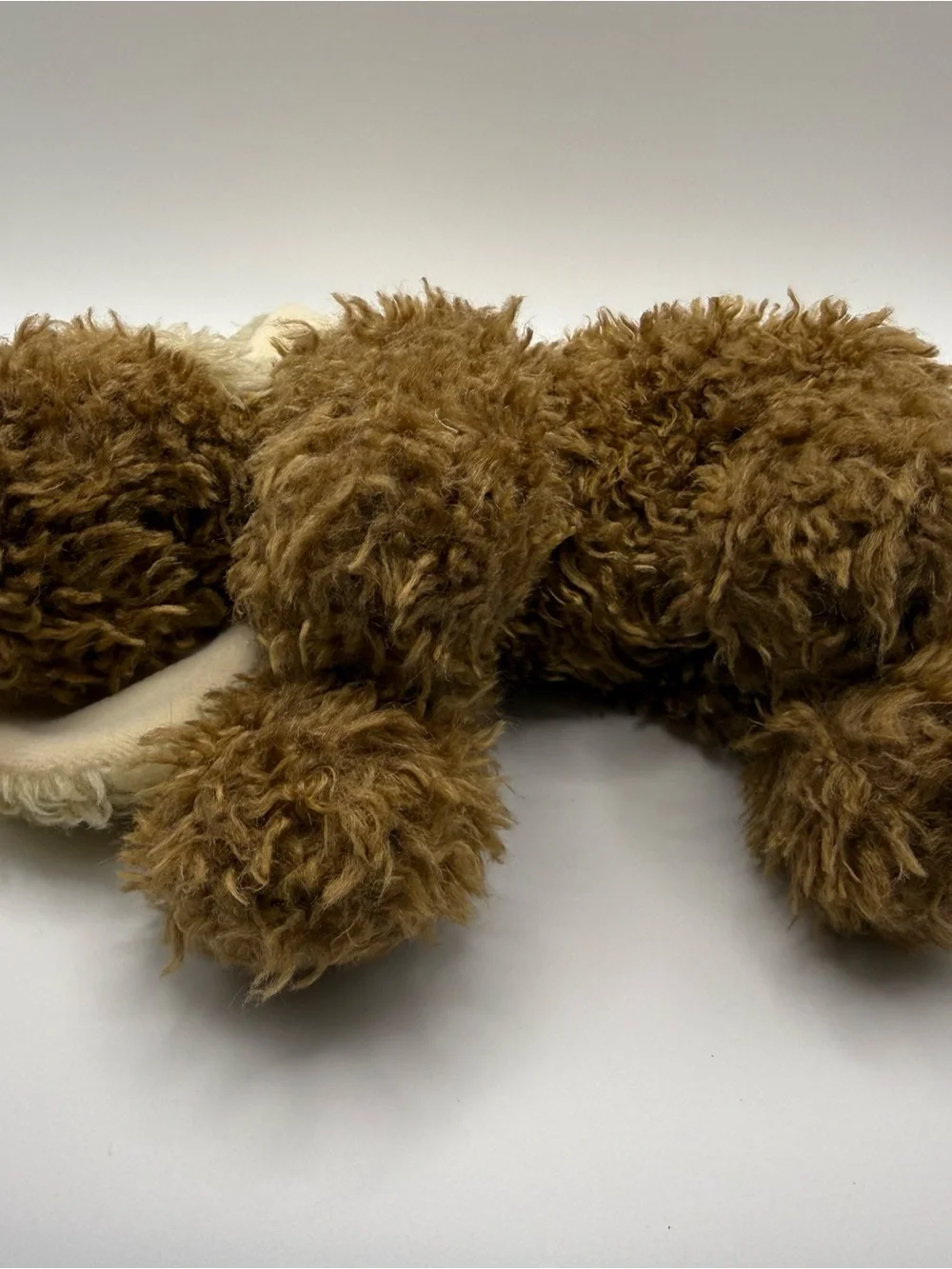 Vintage 1999 Rare Ganz “Puppers” H3421  Brown/Cream Scruffy Dog Plush (GZPL-02)